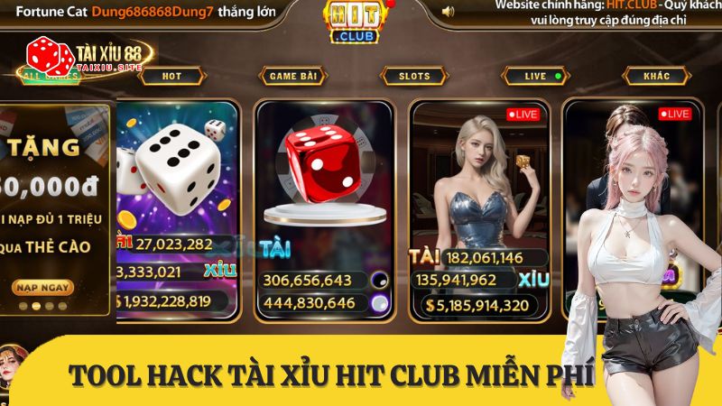 Tool hack tài xỉu HIT CLUB miễn phí – Có nên sử dụng  hay không ?