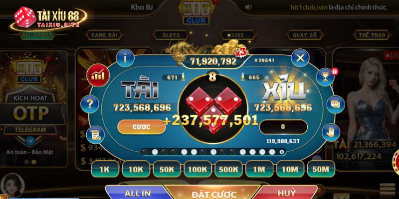Điểm qua một vài thông tin về trang web tài xỉu online