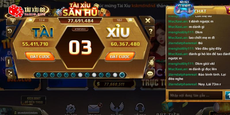 Hình ảnh game Tài Xỉu truyền thống