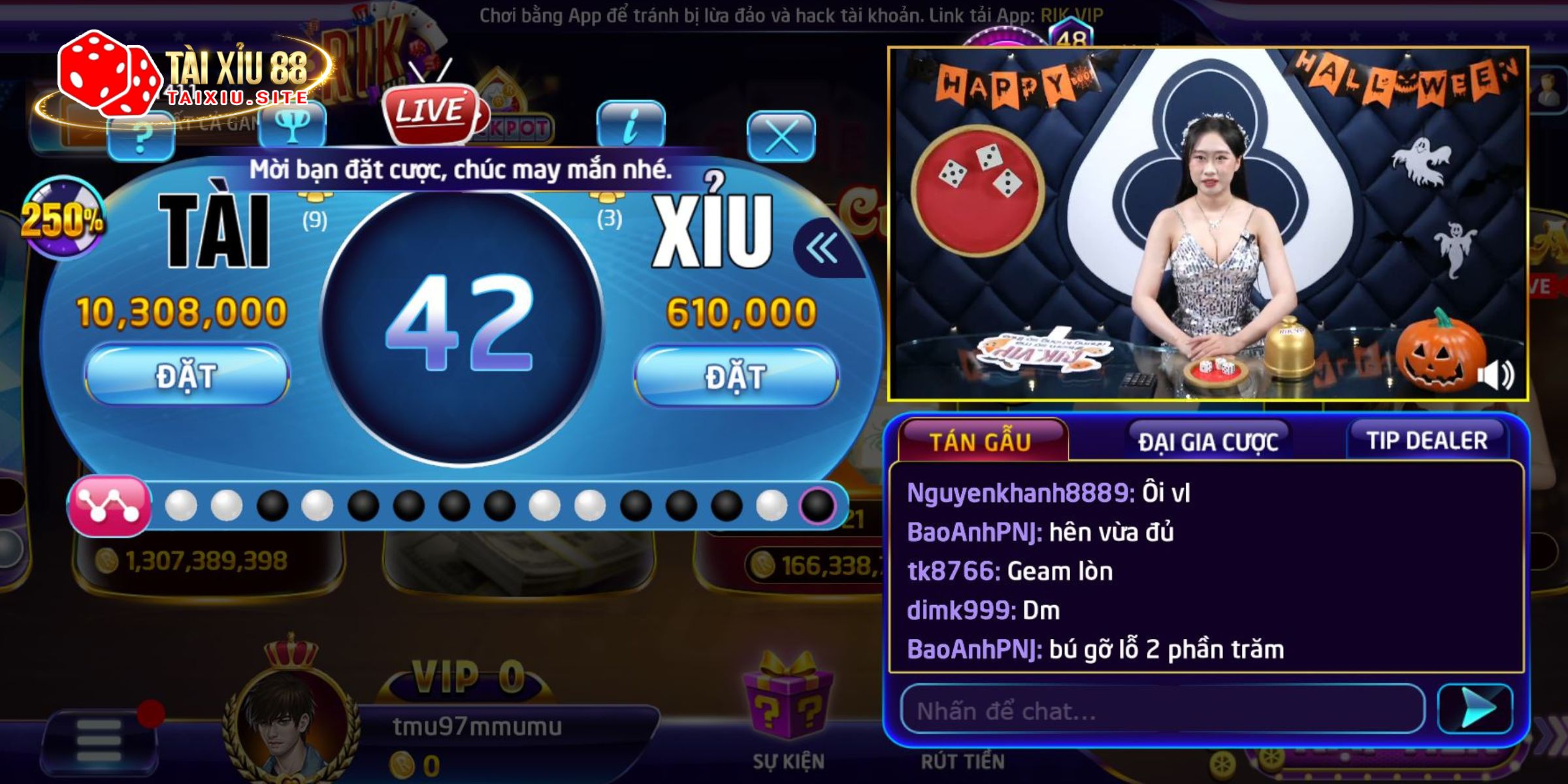 Tổng quan về hình thức tài xỉu livestream